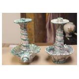 Pair of Italian candle sticks