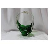 An Artglass Basket
