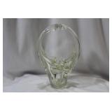 An Artglass Basket