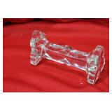A Cut Glass or Crystal Utensil Rest