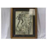 A Framed Vintage Penny Alexander Print