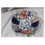 An Antique Japanese Imari Floral Shape Bowl