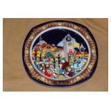 Rosenthal Bjorn Wiinblad 1988 Chirstmas Plate