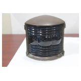 A Vintage Blue Emergency Light
