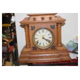 Ingraham Wooden Mantle Clock