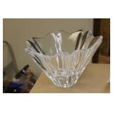 Large Orrefors Crystal Center Bowl