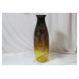 A Molly Barnes Signed Artglass Vase