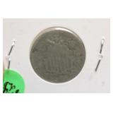 1868 Shield Nickel