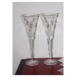 Pair of Waterford Flutes