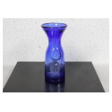 A Cobalt Blue Glass Bottle