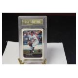 A Graded Tiger Wang Baseball Card