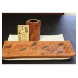 A Signed Meyer Malabar Pottery
