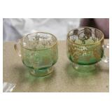 Lot of 2 Moser Cups