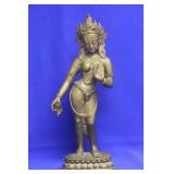 A Bronze God Statue