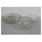 Lot of 3 Glasses