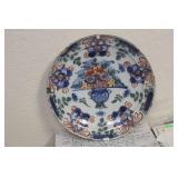 Very Rare Polychrome Delft Shallow Bowl
