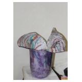 Signed Robert Hamnod Artglass Vase