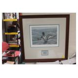 Signed Robert Bateman Geese Print