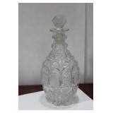A Pressed Glass Decanter