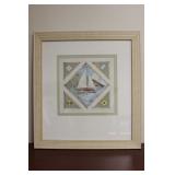 A Framed Lithograph