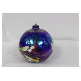 Art Glass Oil Lamp