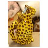 Pottery Cat Pitcher