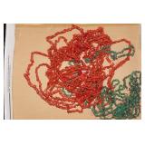 Lot of Coral and Gemstone? Beads