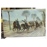 A Signed Oil on Canvas Painting