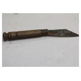 A Rare Austrian Primitive Wood Handle Pocket Knife