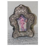 Sterling Rim Picture Frame