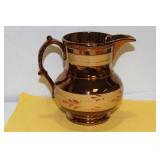 A Ceramic Lusterware Pitcher