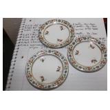 Lot of 3 Small Saucers