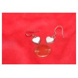A Pair of Sterling Earrings