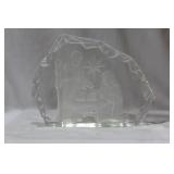 A Glass Plaque