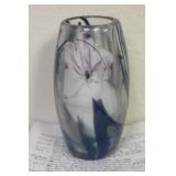 David Lotton Style Art Glass Vase