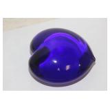 Blue Heart Shape Paperweight