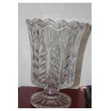 Press Glass Candle Holder