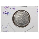 1877-P Seated Dime