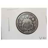 1868 Shield Nickel