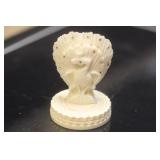 Carved Bone Phoenix
