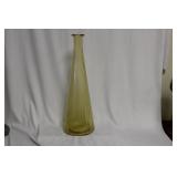 Amber Glass Vase
