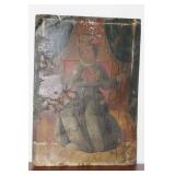 An Oil on Tin Board