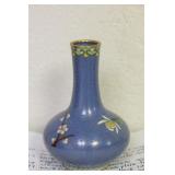 Chinese Cloisonne Squad Vase