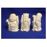 A Well Carved Chinese 3 Gods