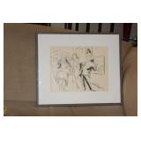 Etching by Aaron Sopher