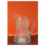 A Brilliant Cut Glass Pitcher