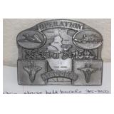 Pewter Airforce Belt Buckle