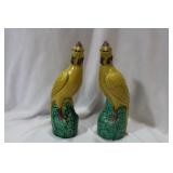 A Pair of Chinese Porcelain Chickens