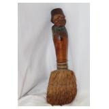 A Rare Vintage German Figueral Handle Brush