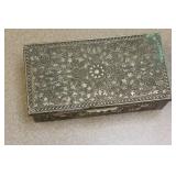 Well Carved Metal Box
